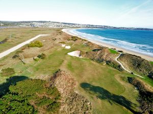 Barnbougle (Dunes) 4th Fairway Drone